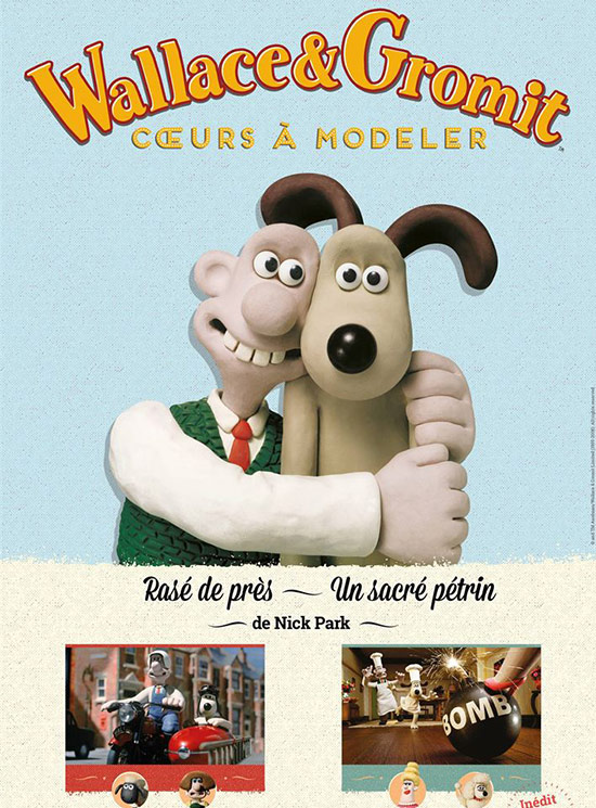 Wallace et Gromit : cœurs à modeler