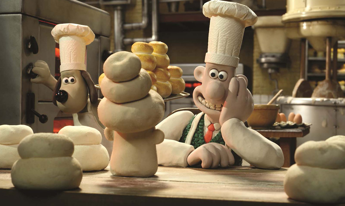 Wallace et Gromit : cœurs à modeler.