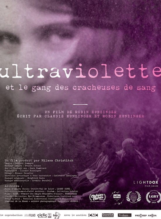 Affiche - ultraviolette et le gang des cracheuses de sang