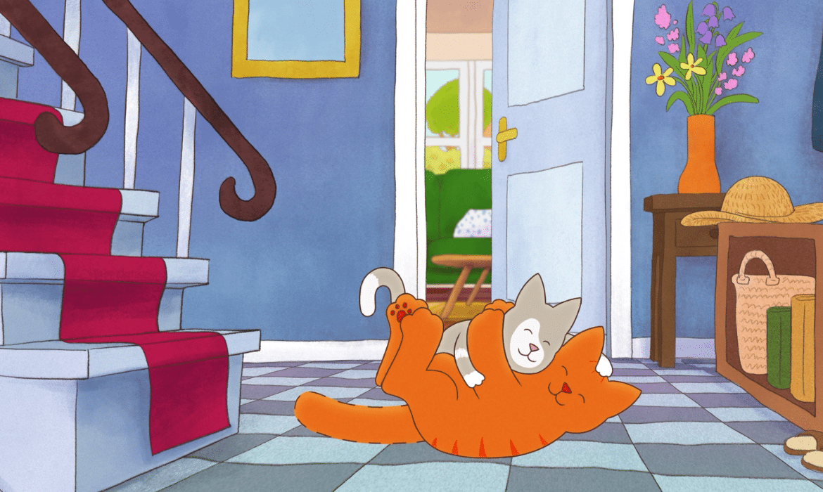 Tom le chat : à la recherche du doudou perdu