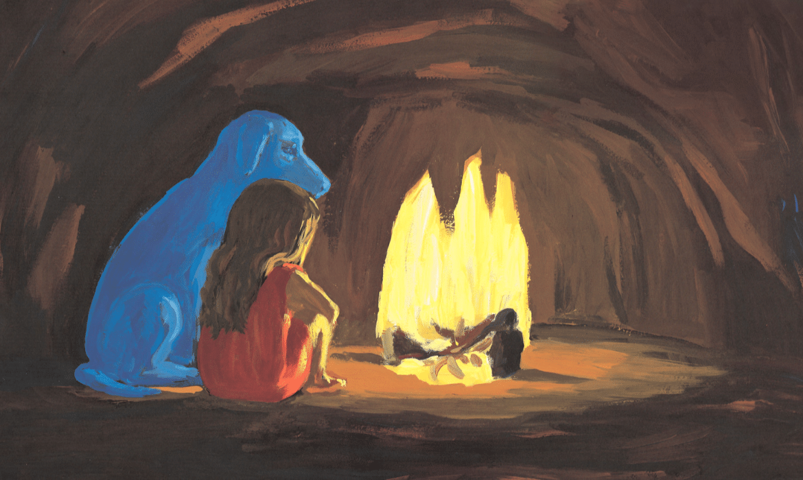 Chien bleu, et autres belles histoires de l&rsquo;école des loisirs